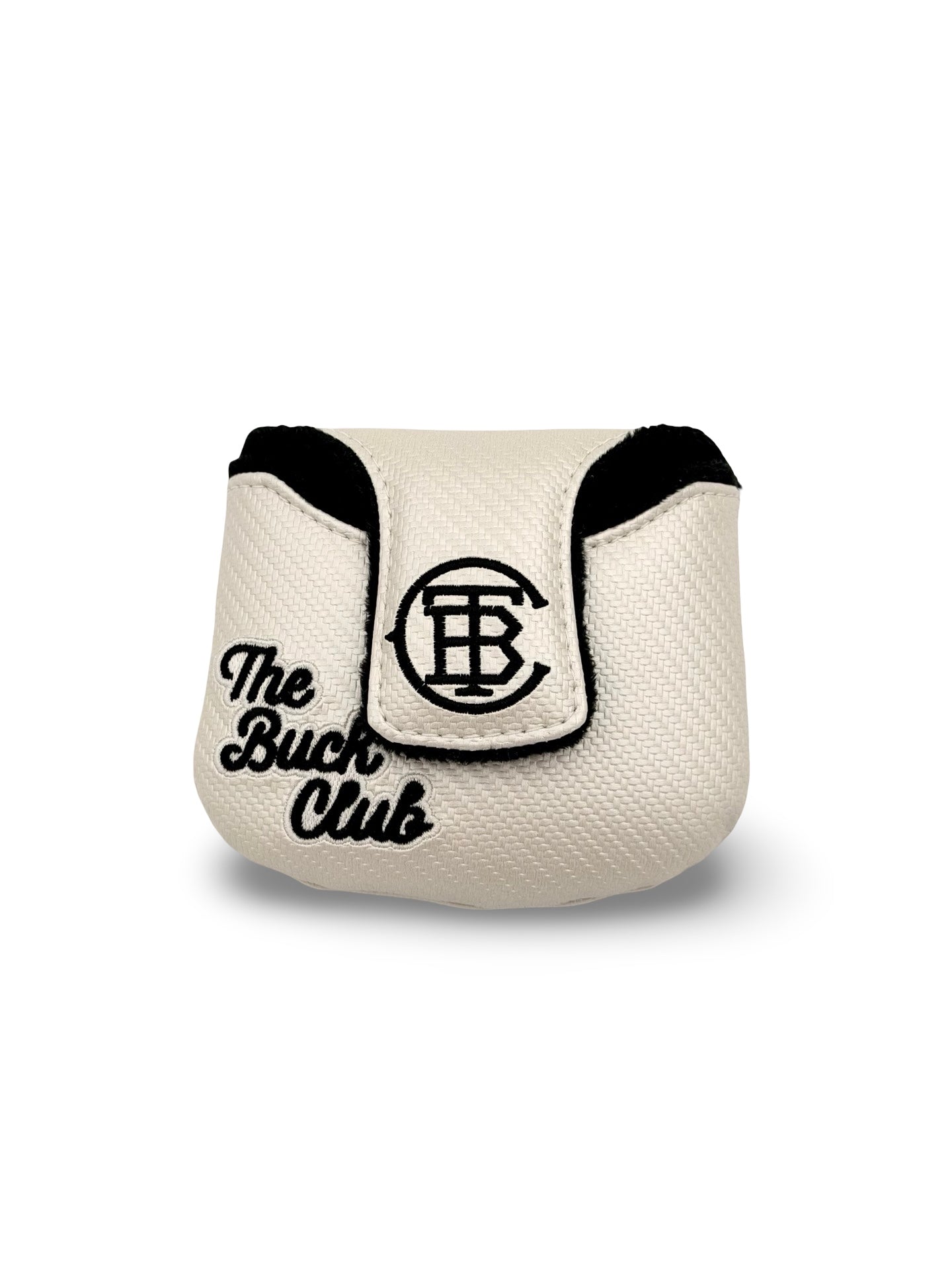White Carbon Fiber Headcovers