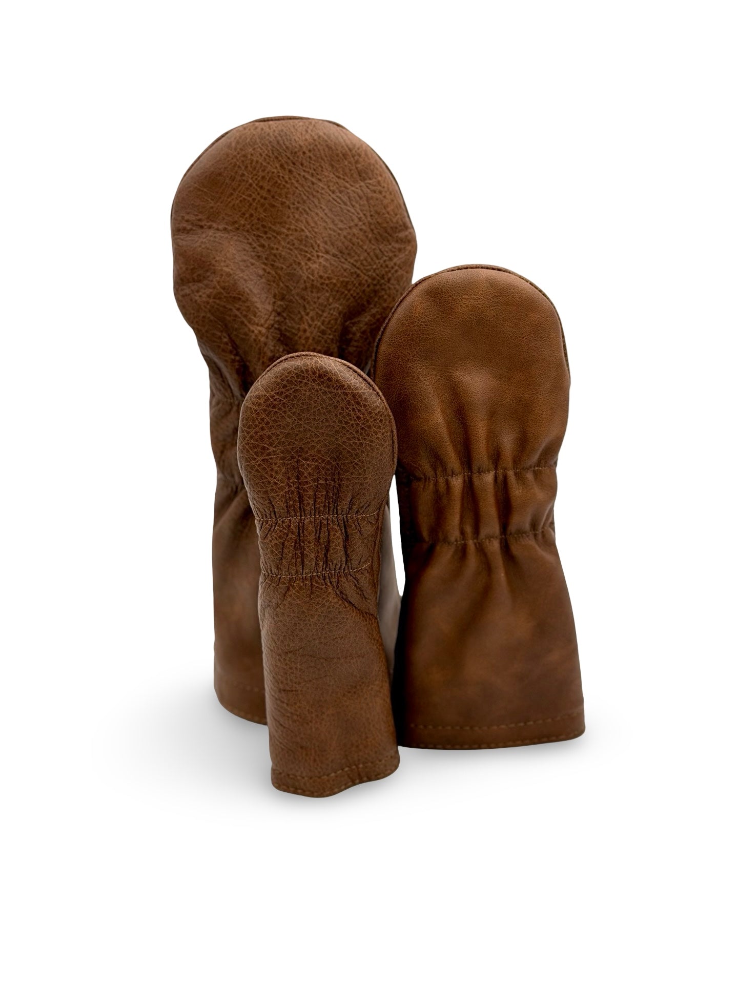 Brown Leather TBC Headcovers