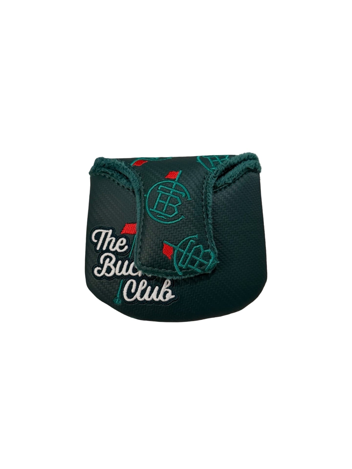 Green Carbon Fiber Dancing TBC Flags Putter Covers