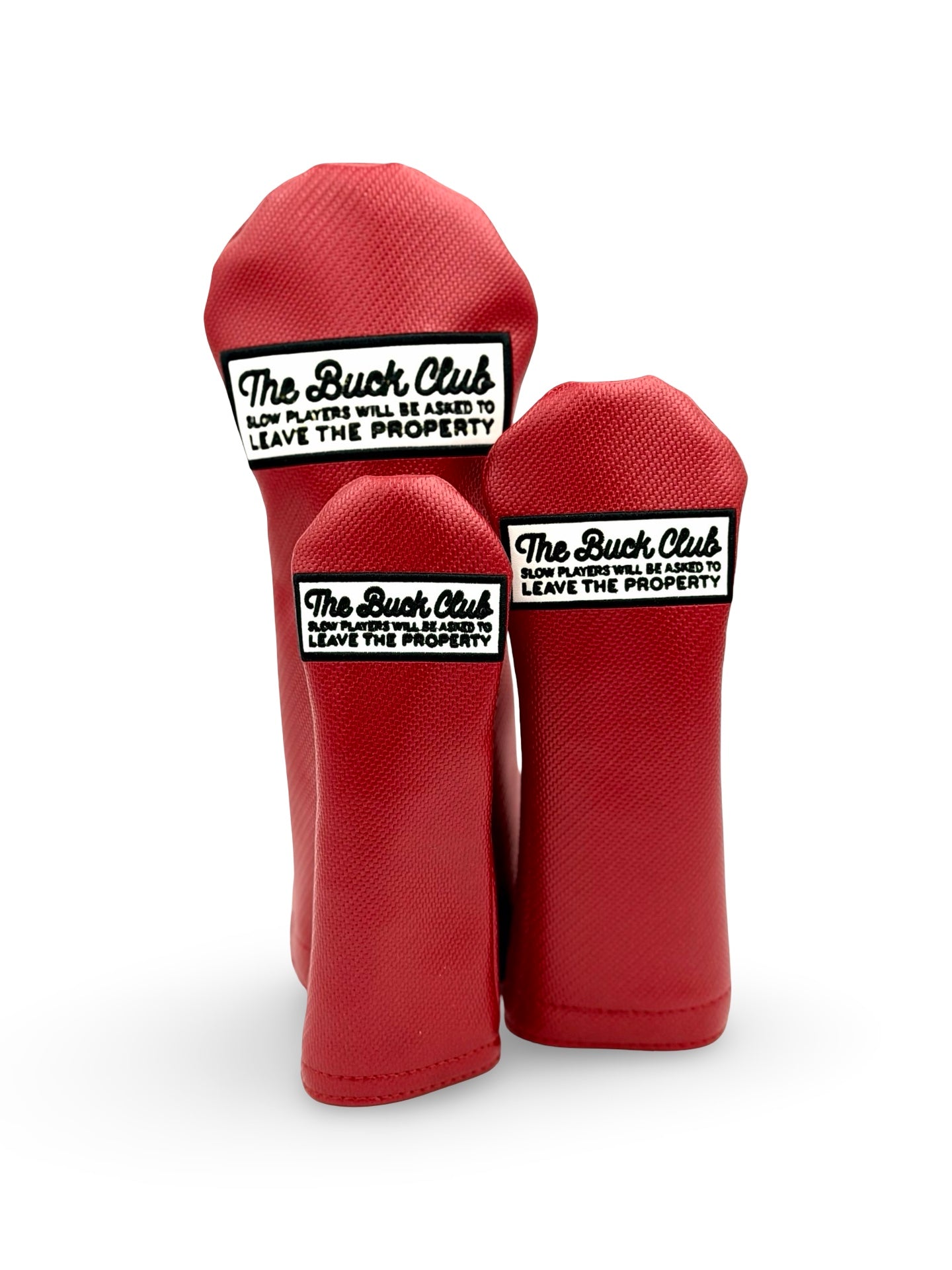 Red Carbon Fiber Headcovers