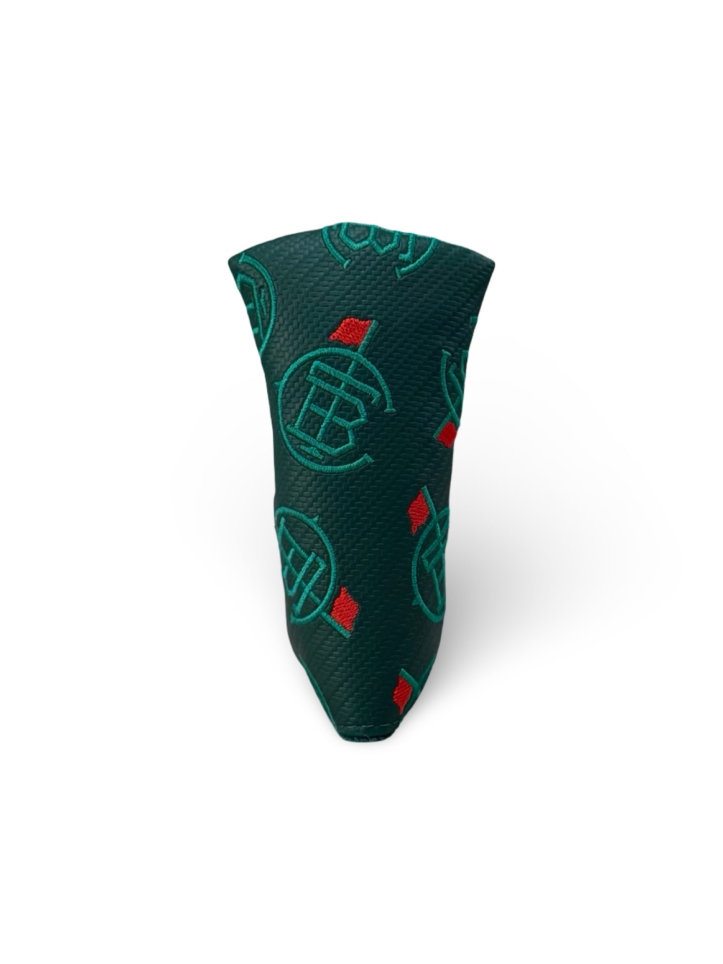 Green Carbon Fiber Dancing TBC Flags Putter Covers