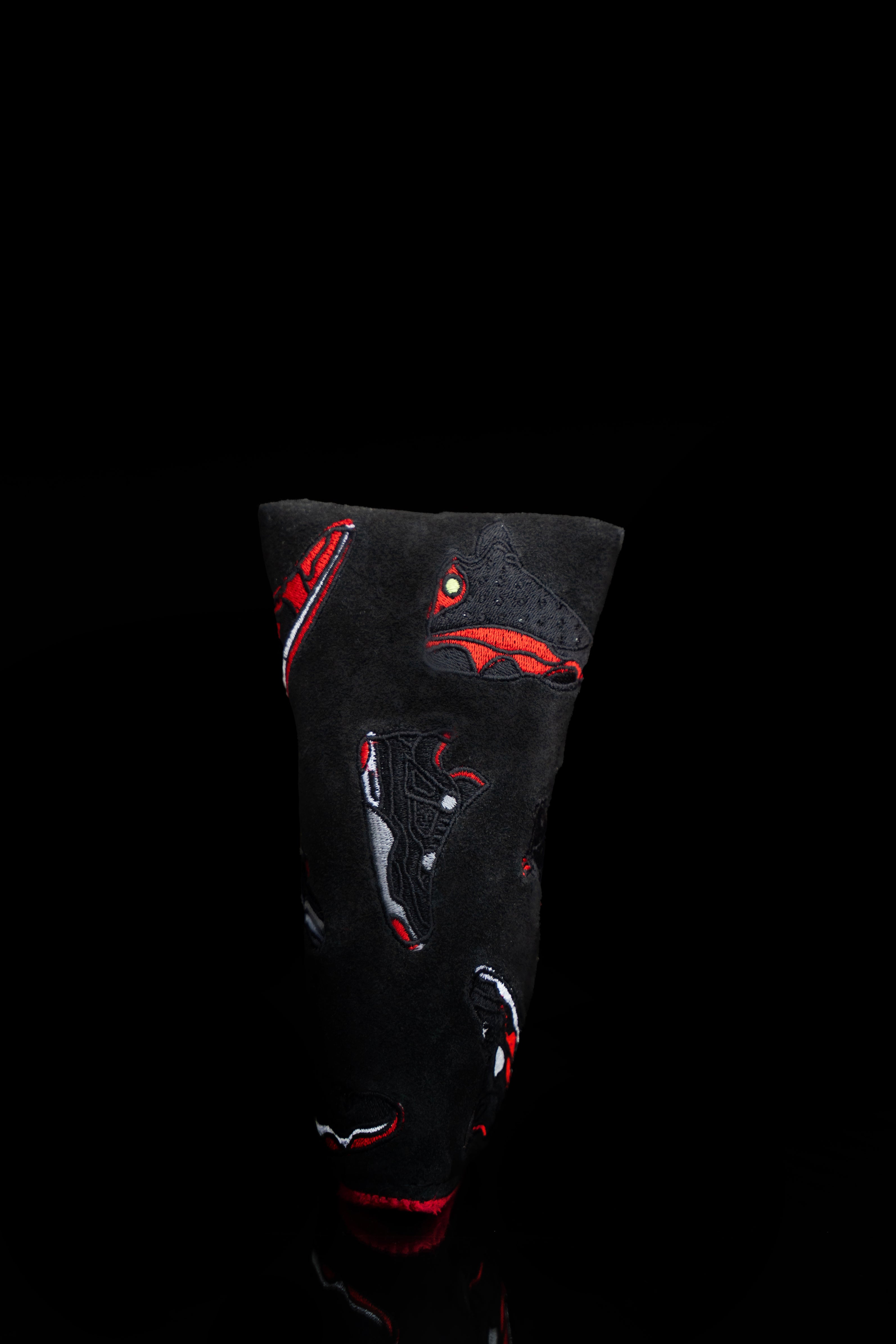 2021 Sneakerhead (Black & Red Suede)